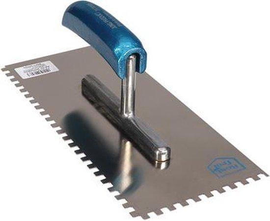 2dekans | Jung Henkelmann Plakspaan Getand 13 X 28 Cm Staal, Doe-het-zelf en Verbouw, Overige Doe-het-zelf en Verbouw, Zo goed als nieuw