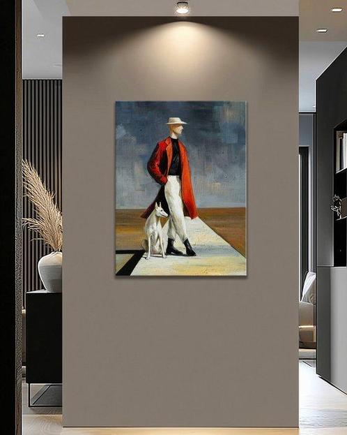 Pippo - Scarlet Silence, Antiek en Kunst, Kunst | Schilderijen | Modern