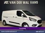 Ford Transit Custom | 2.0 TDCI L2H1 Euro6 Airco | Navigatie, Auto's, Gebruikt, Euro 6, Wit, Dealer onderhouden