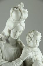 Beeldje, Maria met Kind - 32 cm - Biscuit porselein, Antiek en Kunst