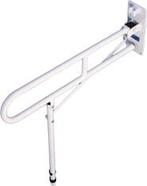 Aidapt toiletbeugel - 74cm lang - automatische steunpoot, Verzenden, Nieuw