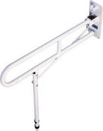 Aidapt toiletbeugel - 74cm lang - automatische steunpoot, Diversen, Nieuw, Verzenden