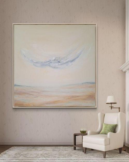 Gaby Acevedo - Paisaje Neutro nº42 (XXL), Antiek en Kunst, Kunst | Schilderijen | Modern