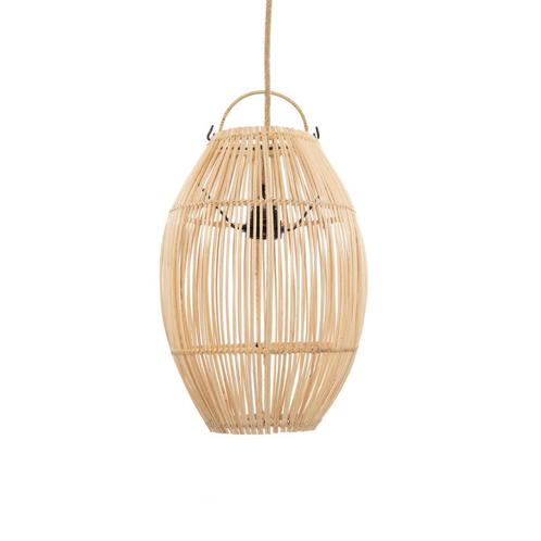 De Zuri Hanglamp - Naturel - S, Huis en Inrichting, Lampen | Overige, Nieuw, Verzenden