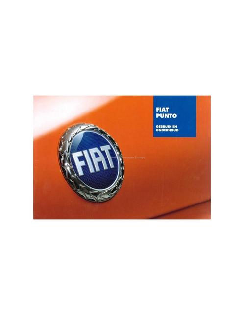 2003 FIAT PUNTO INSTRUCTIEBOEKJE NEDERLANDS, Auto diversen, Handleidingen en Instructieboekjes