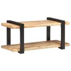 vidaXL Tv-meubel 90x40x40 cm ruw mangohout, Huis en Inrichting, Kasten | Televisiemeubels, Verzenden, Nieuw, 50 tot 100 cm, Minder dan 100 cm