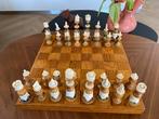 Schaakspel - Been en hout
