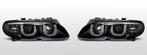 Koplampen | BMW 3-Series E46 2001-2005 | 3D LED Angel Eyes |, Auto-onderdelen, Verlichting, Verzenden, Nieuw, BMW