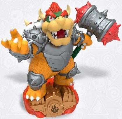 Skylanders SuperChargers - Vuur-Hammer Slam Bowser, Verzamelen, Beelden en Beeldjes, Zo goed als nieuw, Ophalen of Verzenden