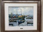 Luigi Bertolingrande (1912-1965) - Pescatori al molo, Antiek en Kunst