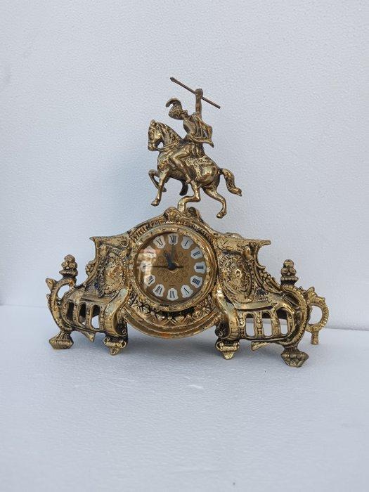 Figurale pendule - Geïnspireerd door de antieke stijl Brons, Antiek en Kunst, Curiosa en Brocante