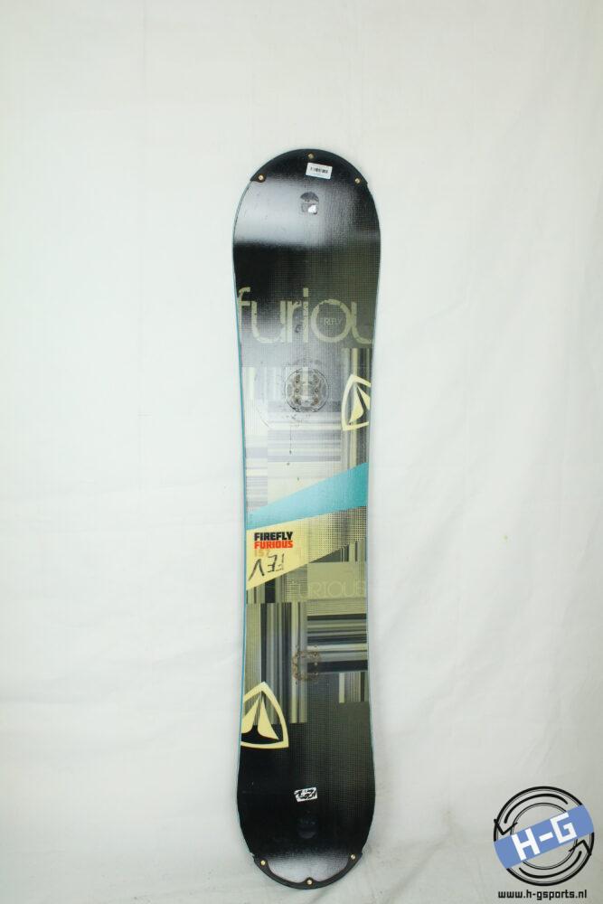 Refurbished - Snowboard - Firefly Furious colors - 157, Sport en Fitness, Snowboarden, Board, Gebruikt, Ophalen of Verzenden