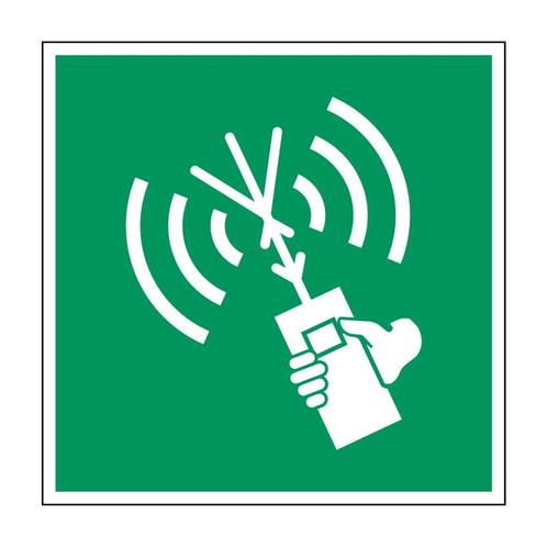 Draagbare meldingsradio pictogram, Diversen, Verpleegmiddelen, Verzenden