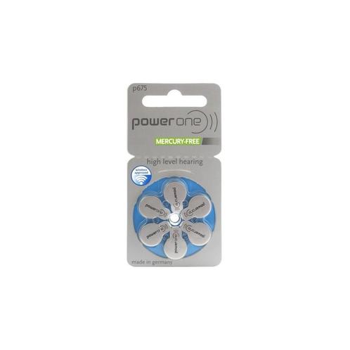 PowerOne 675, PR44 1,45V Gehoorapparaatbatterij - Kwikvrij, Audio, Tv en Foto, Accu's en Batterijen, Nieuw, Verzenden
