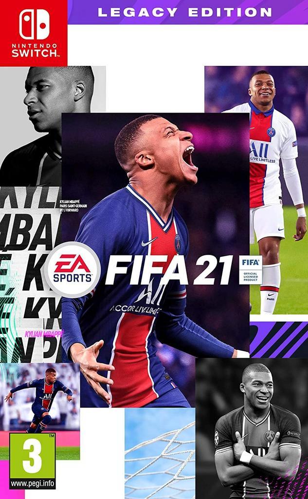 Switch FIFA 21 Legacy Edition, Spelcomputers en Games, Games | Nintendo Switch, Zo goed als nieuw, Verzenden