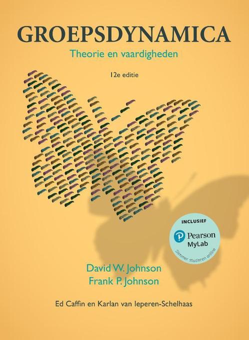 Groepsdynamica 12e editie 9789043037808, Boeken, Studieboeken en Cursussen, Zo goed als nieuw, Verzenden