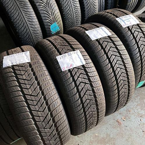4 x Pirelli Scorpion Winter 255-55-20 Winterbanden 8,5mm, Auto-onderdelen, Banden en Velgen, 20 inch, Winterbanden, 255 mm, Personenwagen