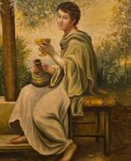 Europese school (XX) - Ritratto di giovane, Antiek en Kunst