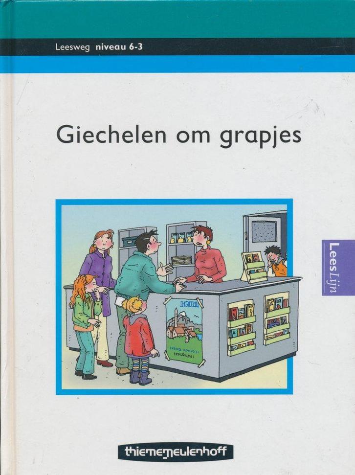 Leesweg Leesboek 6-3 Giechelen om grapjes, Boeken, Schoolboeken, Nieuw, Verzenden