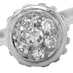 Ring - 18 karaat Witgoud - 0.17ct. tw. Diamant (Natuurlijk), Sieraden, Tassen en Uiterlijk, Ringen, Nieuw