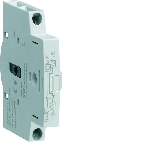Hager Lastscheidingsschakelaar Hulpcontactblok - HZC311, Doe-het-zelf en Verbouw, Elektra en Kabels, Overige typen, Nieuw, Verzenden