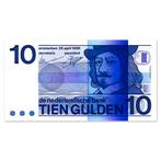10 Gulden Frans Hals 1968 ZFr+, Postzegels en Munten, Bankbiljetten | Nederland, Verzenden