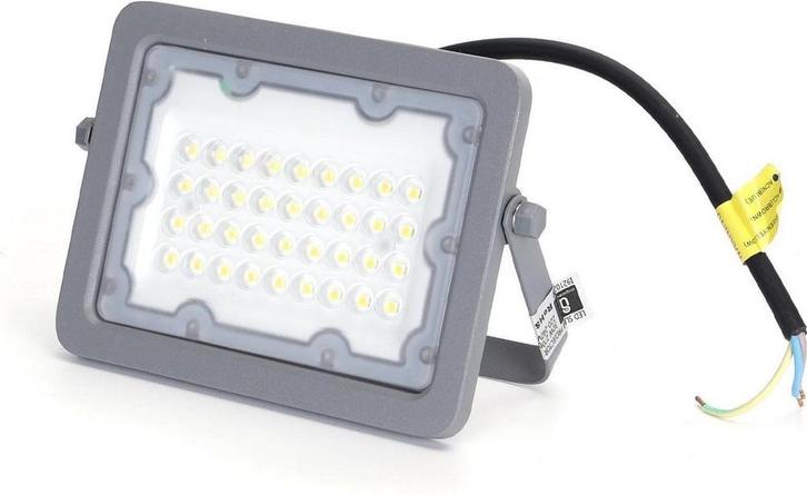 Buitenlamp grijs | LED bouwlamp 30W=270W schijnwerper | koel, Doe-het-zelf en Verbouw, Bouwverlichting, Nieuw, Verzenden