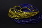 Waist Beads / Afrikaanse Heupketting - ABEHE - Blauw / geel-, Ophalen of Verzenden, Nieuw