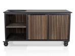 Fraaii Buitenkeuken Bamboo Graphite Rhombus Inferno, Verzenden, Nieuw