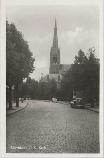 ULVENHOUT - R. K. Kerk, Verzamelen, Ansichtkaarten | Nederland, Verzenden