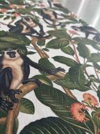 PORTRET VAN EEN GIBBON Exclusieve Panama Poly Katoenen Stof, Antiek en Kunst