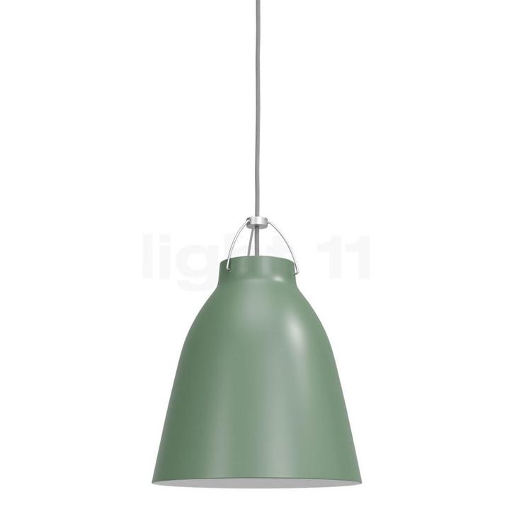 Fritz Hansen Caravaggio Hanglamp, donkergroen/kabel grijs -, Huis en Inrichting, Lampen | Hanglampen, Nieuw, Verzenden