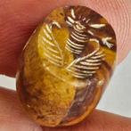 Silk Road, Centraal-Azië Jasper Vogel Kraal Zegel Talisman -