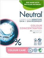 Neutral colour care waspoeder - 20 wasbeurten - 975gr, Ophalen of Verzenden