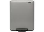 Brabantia Bo Prullenbak - 60 liter - XXL Pedaalemmer -, Huis en Inrichting, Verzenden, Zo goed als nieuw