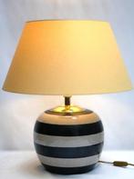 Lamp - Porselein, Messing, handbemalt - gemaakt in Duitsland