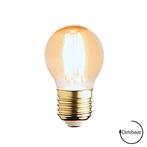 E27 LED lamp Filament Lybardo 4W 2500K Amber Dimbaar, 30 tot 60 watt, Led-lamp, Verzenden, Nieuw