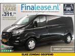 Ford Transit Custom 300 2.0 TDCI L2H1 Limited Airco €311pm, Auto's, Bestelauto's, Zwart, Nieuw, Ford, Lease