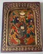 Icoon - Christ boom des levens - met de hand geschilderd -, Antiek en Kunst