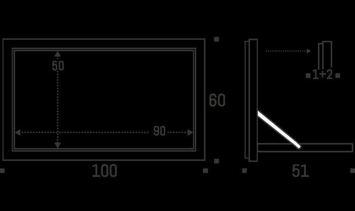 Ambivalenz - Malte Grieb - Bureau - Fläpps Wand, Antiek en Kunst, Kunst | Designobjecten