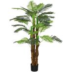 TRUUSK Kunstmatige Planten, Kunst Palm, 160 Cm Kunstplant Me, Verzenden, Nieuw