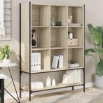 vidaXL Boekenkast 102x30x141,5 cm bewerkt hout sonoma, Huis en Inrichting, Verzenden, Nieuw, Overige houtsoorten