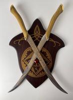 Lord of the Rings - Set of replica Legolas knives, on wall, Verzamelen, Nieuw