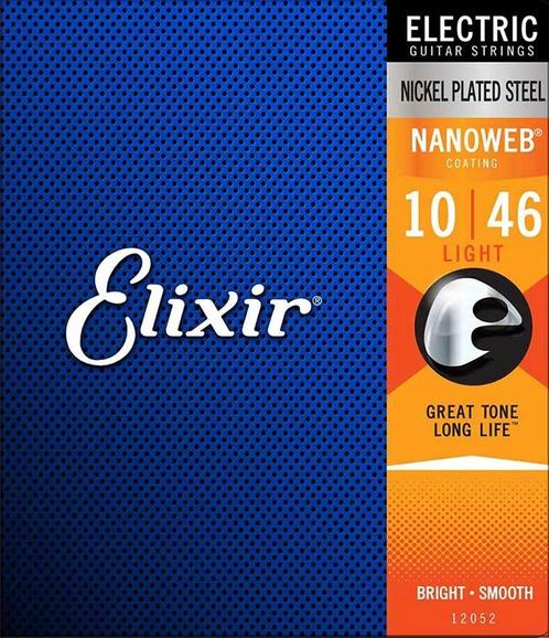 Elixir Nanoweb 12052 elektrisch .010, Muziek en Instrumenten, Instrumenten | Toebehoren, Verzenden