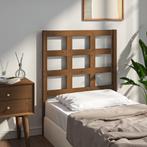 vidaXL Hoofdbord 80,5x4x100 cm massief grenenhout, Huis en Inrichting, Slaapkamer | Bedden, Verzenden, Nieuw, Bruin, Hout