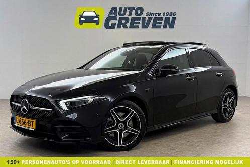 Mb A-Klasse 250 e AMG 235PK Pano Sfeer LED Carpl Memory PDC., Auto's, Mercedes-Benz, Te koop, Automaat, Hatchback, Hybride Elektrisch/Benzine
