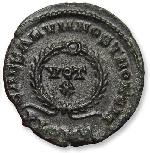 Romeinse Rijk. Constantine II as Caesar. Follis Londinium, Postzegels en Munten, Munten | Europa | Niet-Euromunten