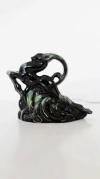 Tafellamp met beeldje - Keramiek