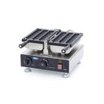 Wafelijzer Lolly Emoji | 50–300°C | RVS | Draaibaar ontwerp, Verzenden, Nieuw in verpakking