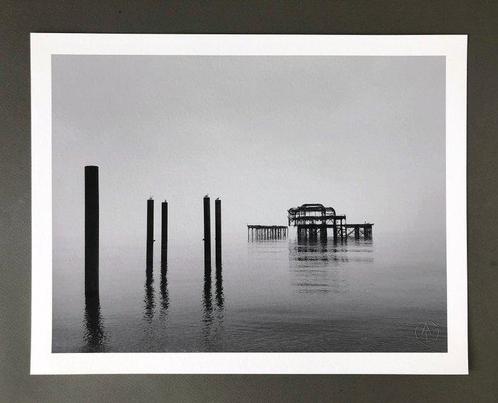 Andre Lichtenberg - Ghost Pier, Antiek en Kunst, Kunst | Schilderijen | Modern